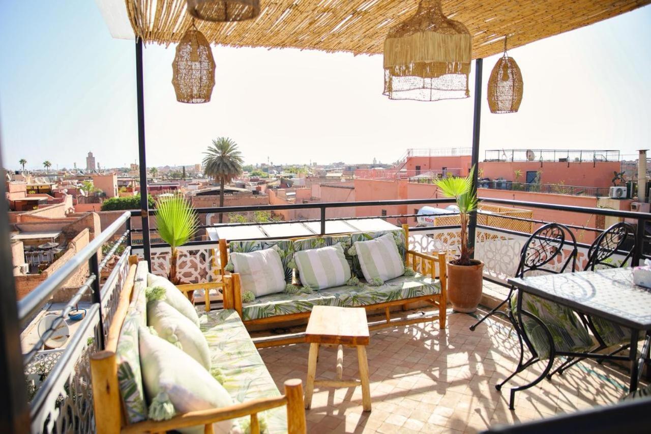 Riad & Spa Sous Le Soleil Chez Jerome Et Pamela Ch Marrakchi มาร์ราเกช ภายนอก รูปภาพ